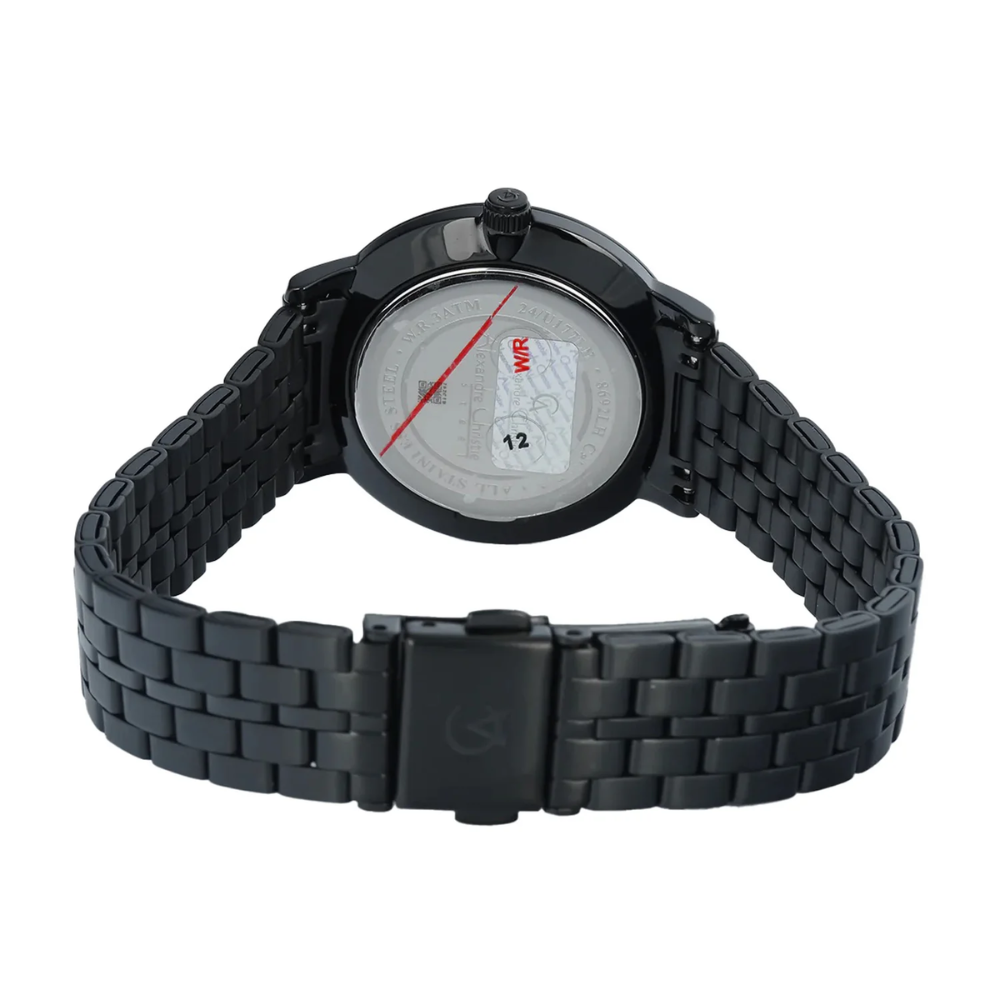 Alexandre Christie Classic Black Women's Watch 8692LHBIPBA