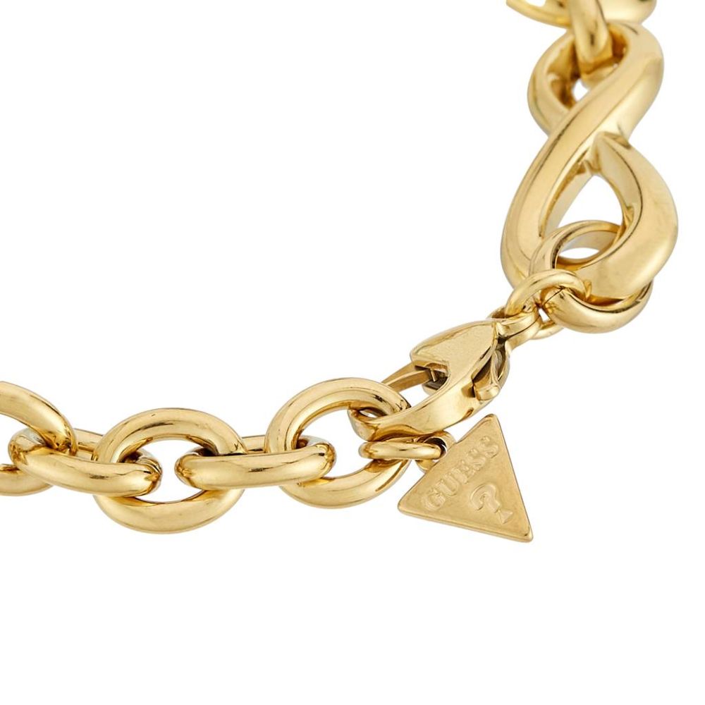 Guess Amore Gold-Plated Women's Bracelet Jewellery UBB05044YGLBS