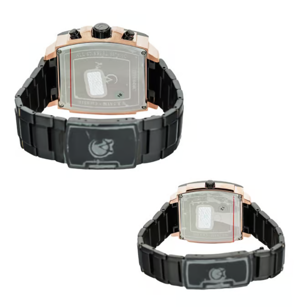 Alexandre Christie Chronograph Black Men's Watch 6376MCBFBRBA