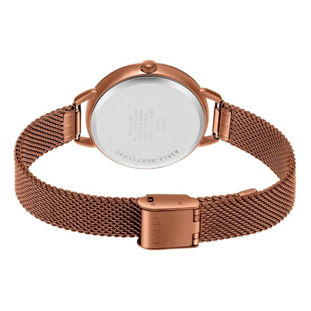 Casio Enticer Rose Gold Women's Watch A1799