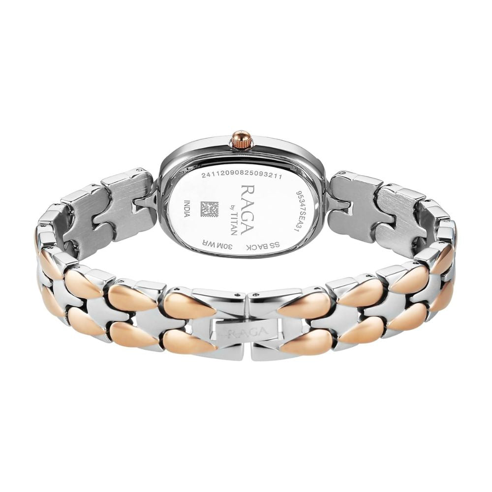 Titan Raga Showstopper 4.0 Rose Gold Women's Watch 95347KM01
