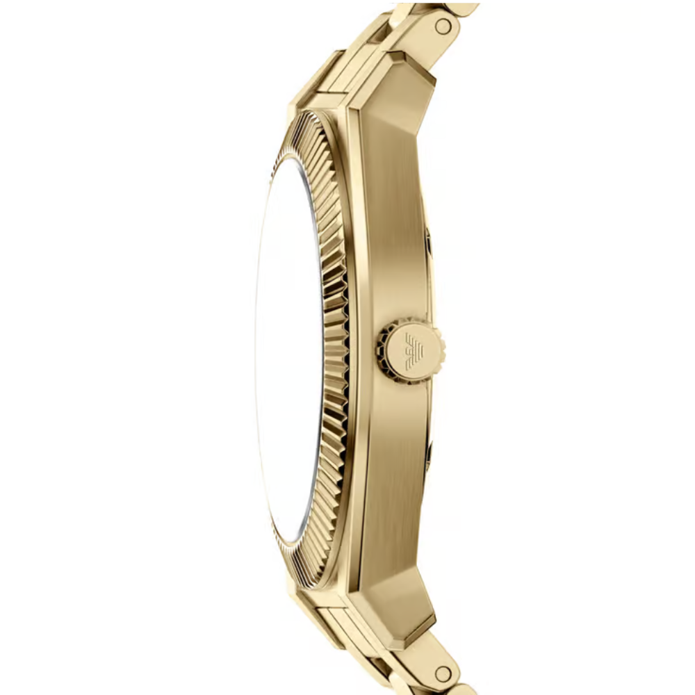 Emporio Armani Green Dial Unisex Analog Stainless Steel Watch AR11759