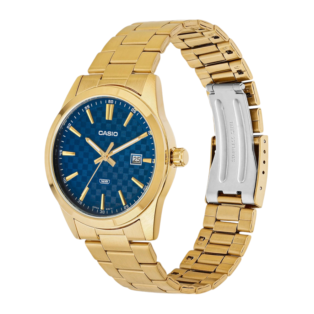 Casio Enticer Blue Dial Men's Watch A2245 MTP-VD03G-2AUDF