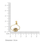 GUESS 4G Crush Gold-Plated Women's Ring UBR04158YG