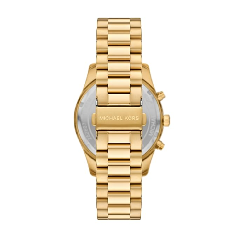 Michael Kors Lexington Gold Dial Men's Chronograph Watch MK9276