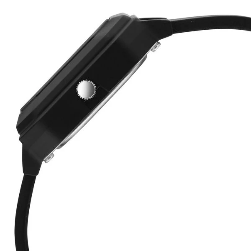 Zoop Black Dial Black Strap Girls Kids Analog Watch 26029PP02