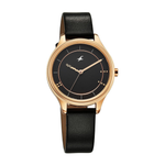 Fastrack Stunners Black Dial Women's Watch 6296WL01