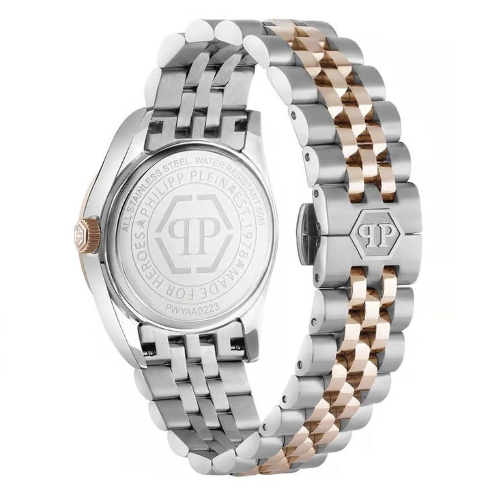 PHILIPP PLEIN Date Superlative White Dial Women's Watch PWYAA0223