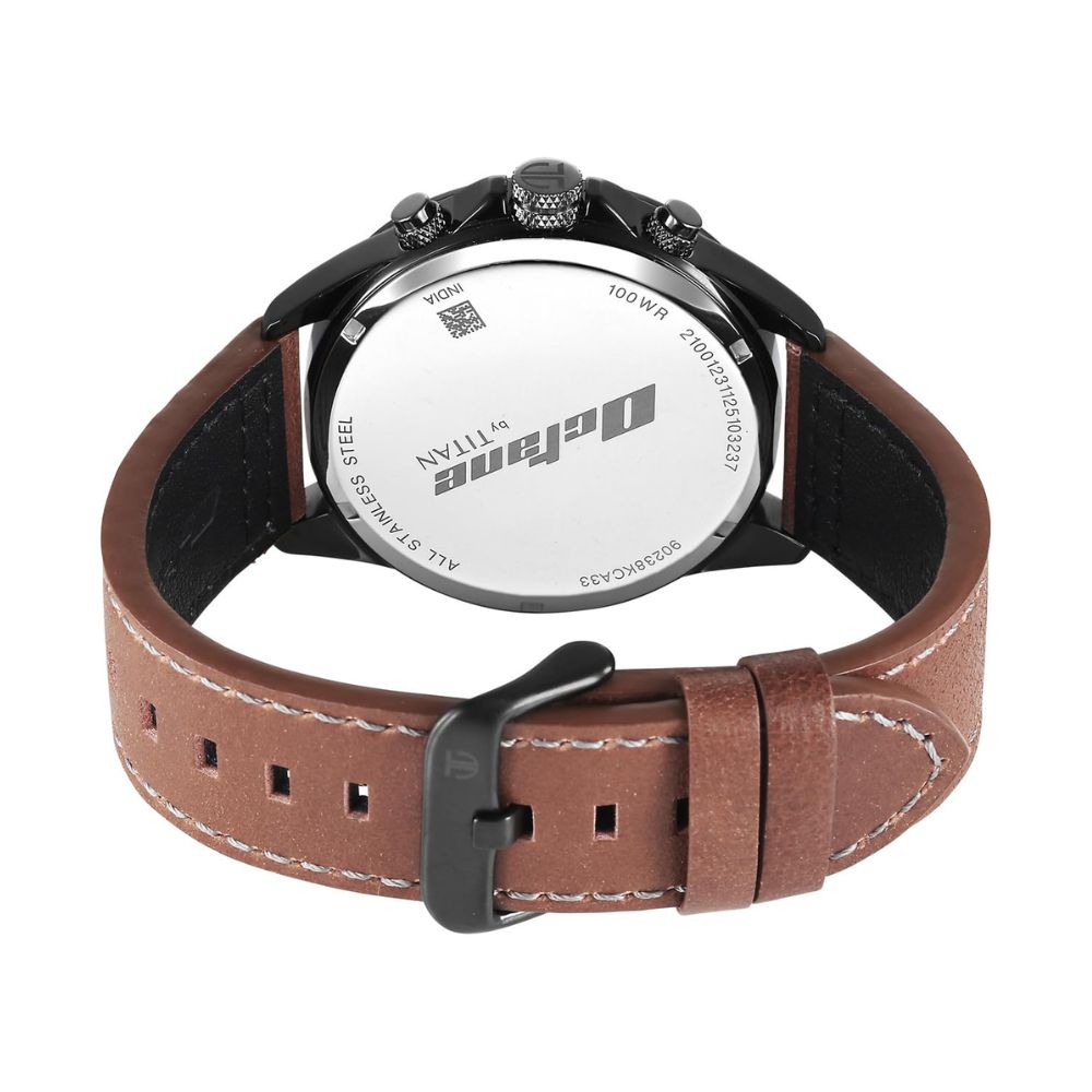 Titan Octane Cred Black Men's Watch 90238KL03