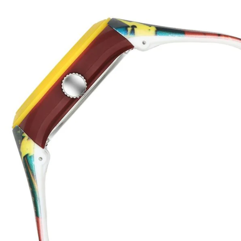 Zoop Justice League Flash Red Dial Multicoloured Strap Boys Watch C4048PP55