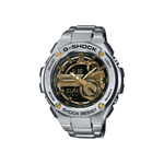 Casio Silver Stainless Steel Strap Men's Watch GST-210D-1A, GST-210D-9A | 10502836