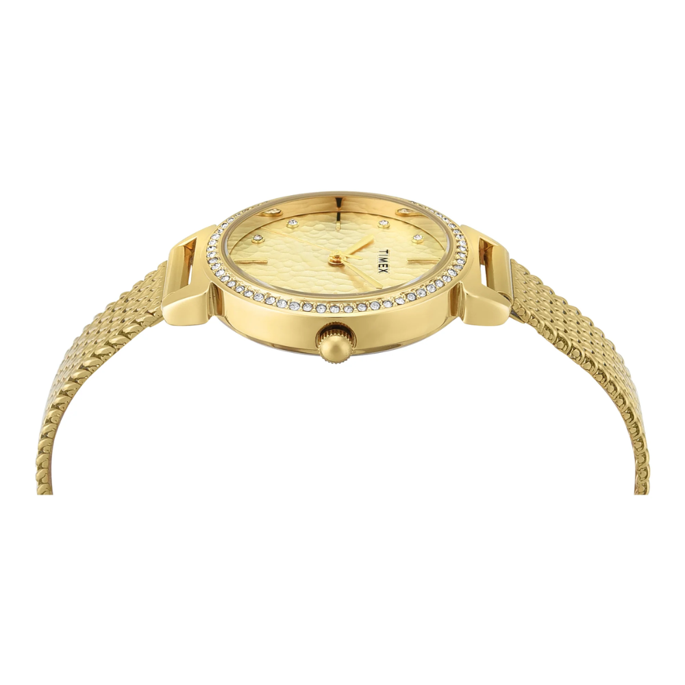 Timex Trendline Champagne Dial Women’s Watch TWEL22303