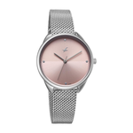 Fastrack Stunners XI Peach Dial Women's Watch 68066SM01