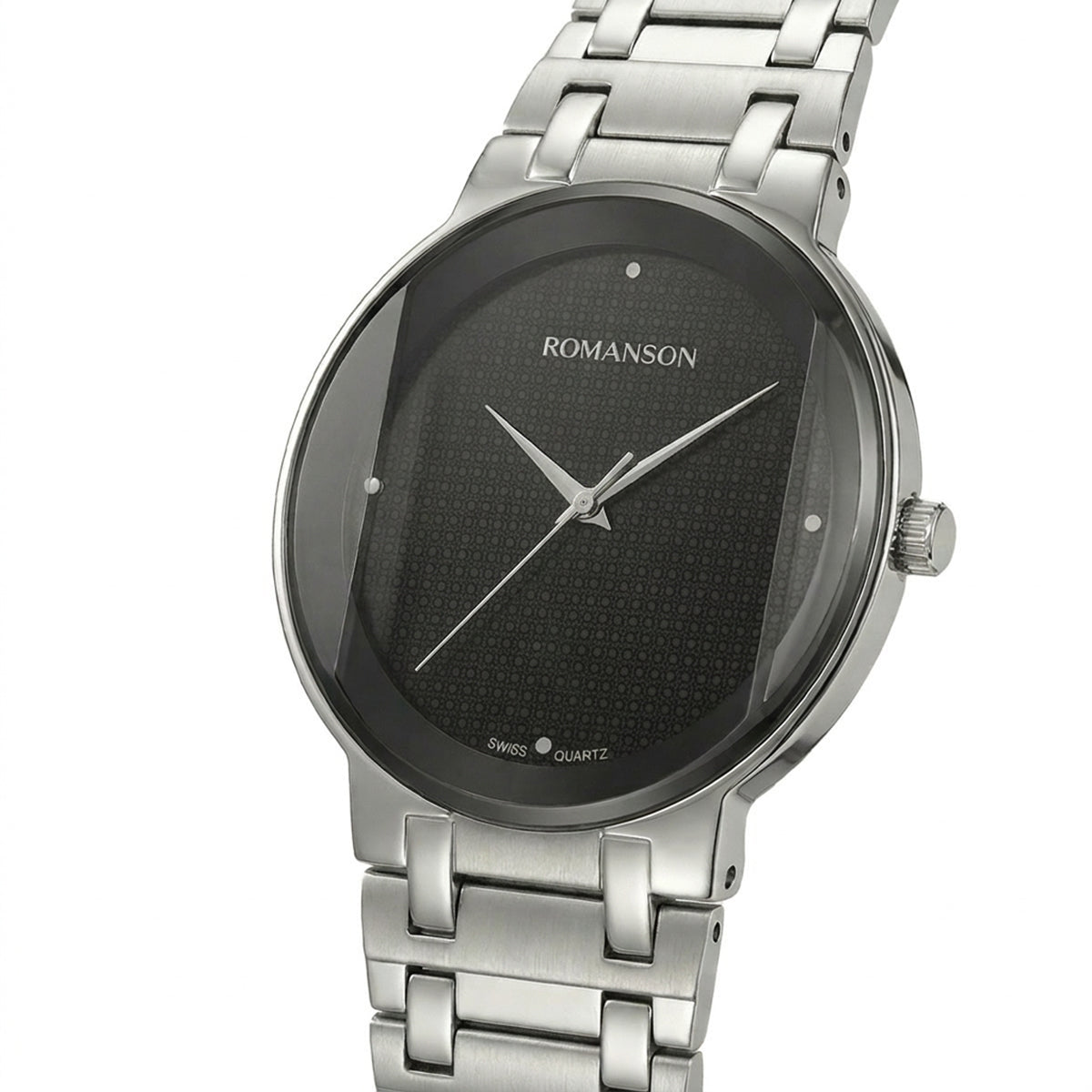 Romanson Classic Silver Women Watch TM5BF919LLWBK