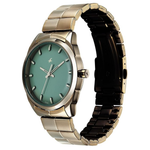 Fastrack Chrome K Green Dial Men Watch 3273QM02