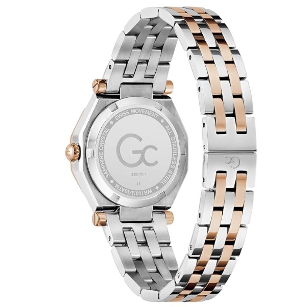 G.C. Round Blue Dial Analog Women's Watch Z55002L7