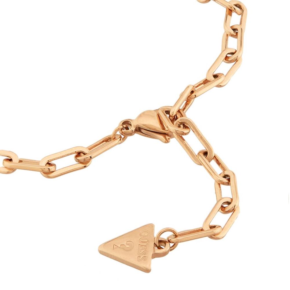 Guess Love Me Tender Rose Gold-Plated Women's Bracelet UBB03235RHRGL