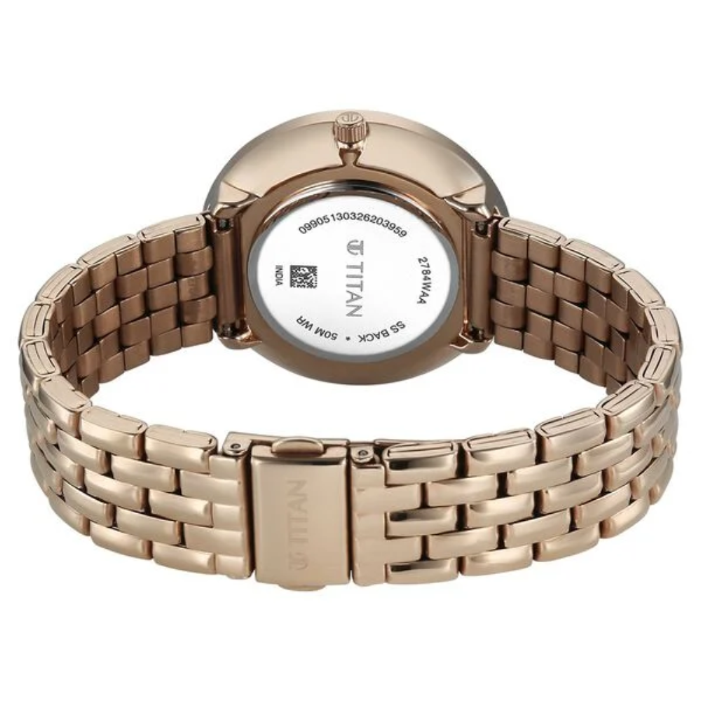 Titan Neo Rose Gold Women's Watch 2784WM02