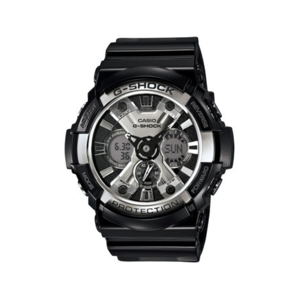 Casio Black Resin Strap Men's Watch GA-150BW-1A, GA-200BW-1A, GA-200RG-1A | 10414651