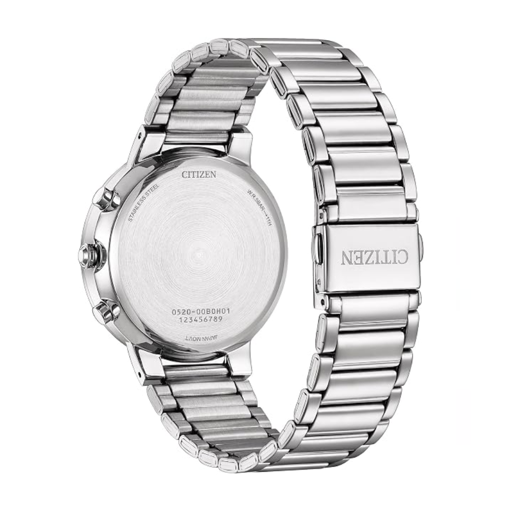 CITIZEN Quartz Green Dial Men's Chronograph Watch AN8220-52X
