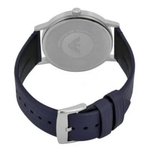 Emporio Armani Blue Dial Men's Analog Leather Watch AR11012