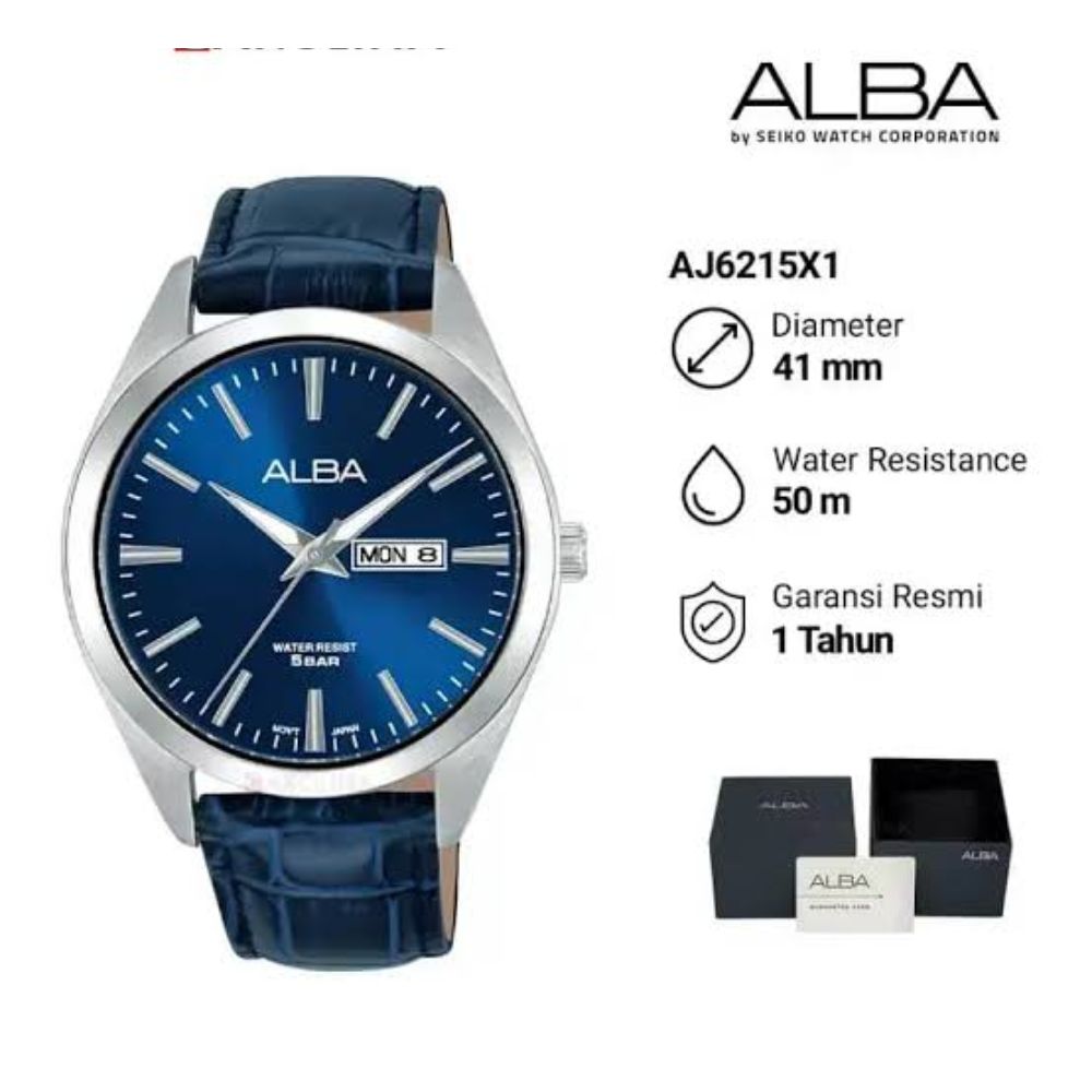 Alba Prestige Blue Men's Watch AJ6215X1