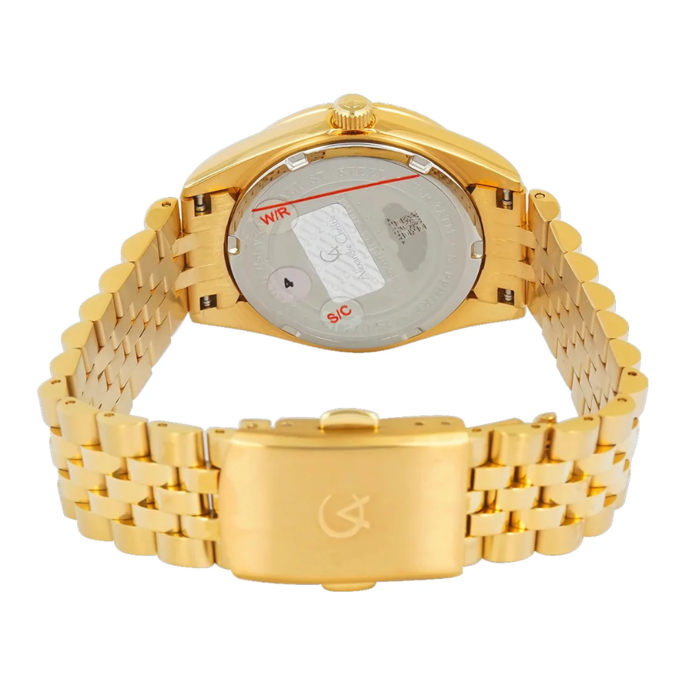 Alexandre Christie Classic Gold Women's Watch 5013LDBGPGN