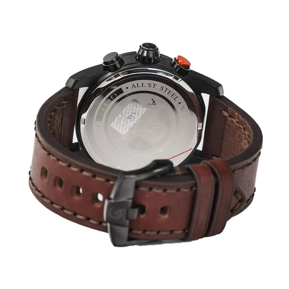 Alexandre Christie Chronograph Brown Men's Watch 6562MCLIPBAOR