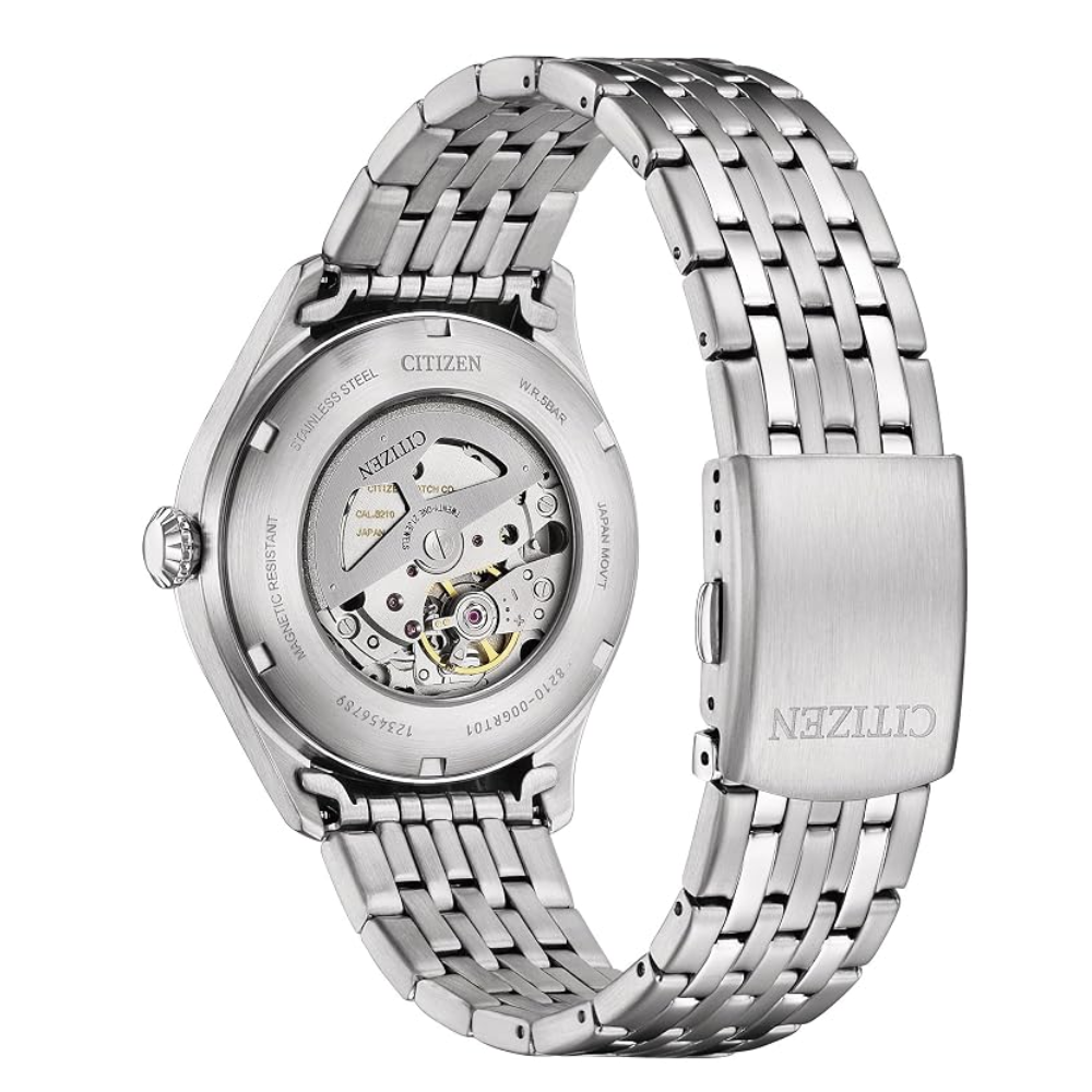 Citizen Orange Dial Men's Watch NJ0240-55X