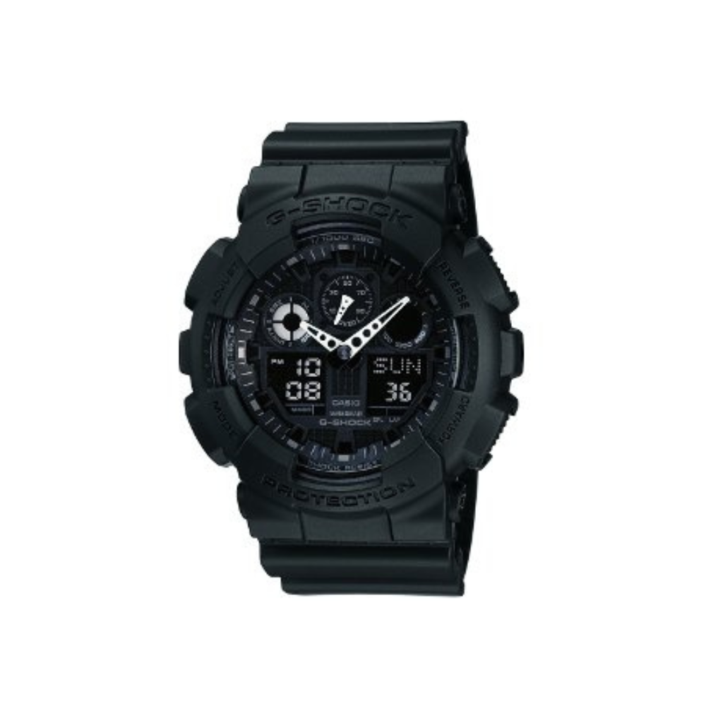 Casio Black Resin Strap Men's Watch G-8900-1, GA-100-1A1 | 10347688
