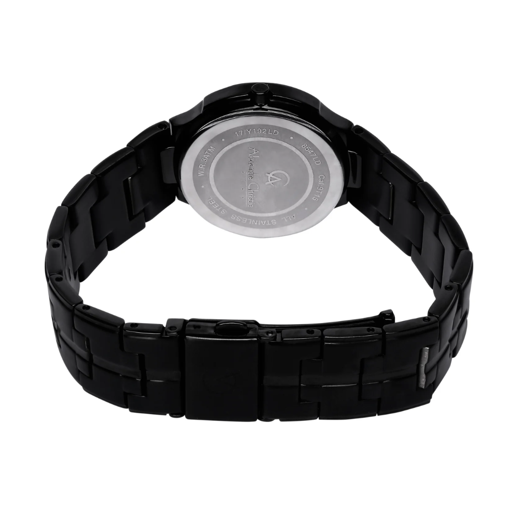Alexandre Christie Classic Black Women's Watch 8547LDBIPBA