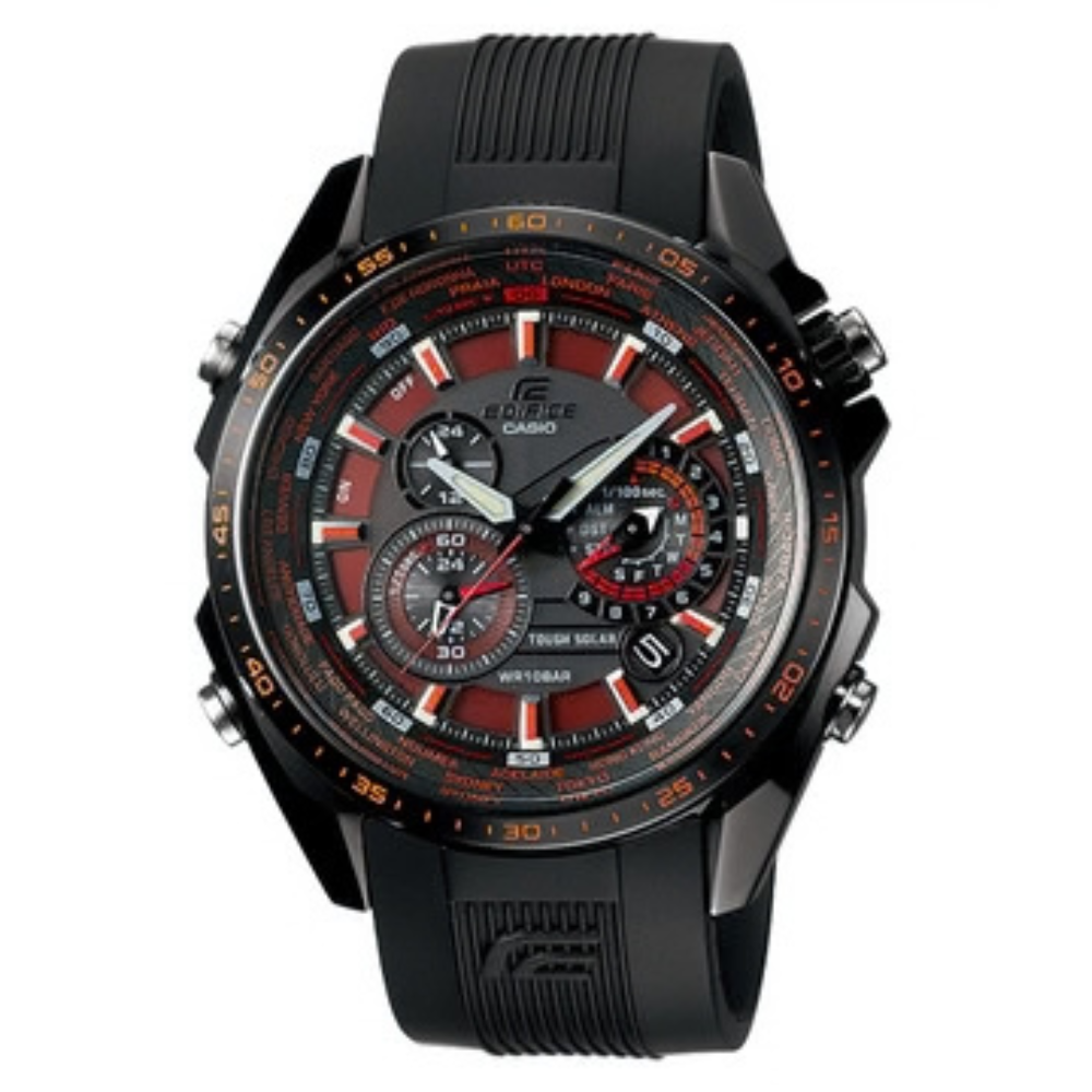 Casio Black Resin Strap Men's Watch EQS-500C-1A1, EQS-500C-1A2 | 10360106