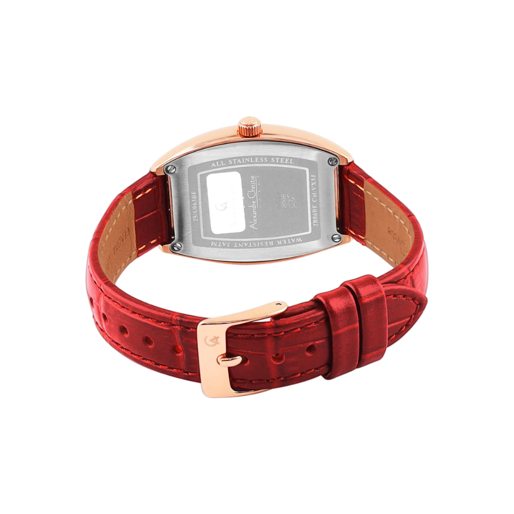 Alexandre Christie Red Women's Multi-Function Quartz Watch 2B86BFLRGSLRE