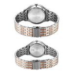 Titan Modern Bandhan Pair Dual-Tone Rose Gold Couples Watch 9401494214KM01