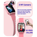 Spiky Gnome 4G Video Calling Pink Kids Smartwatch