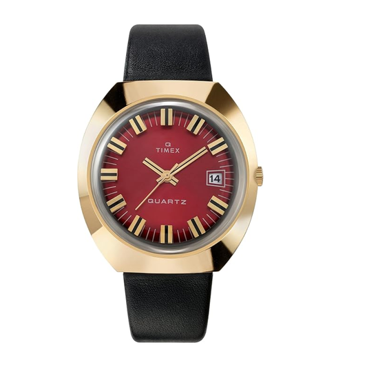 Timex Q Red Dial Men's Watch TW2V25400U9