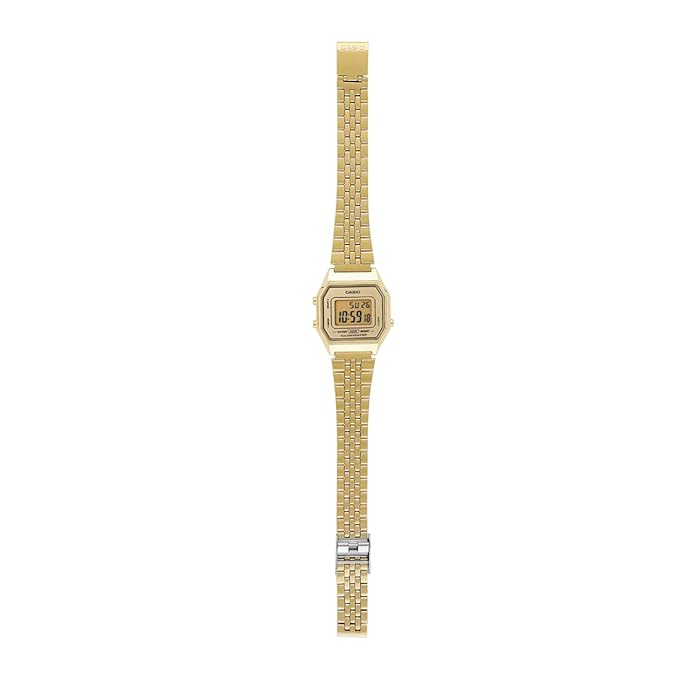 Casio Vintage Gold Women Watch D345 LA680WGA-9DF