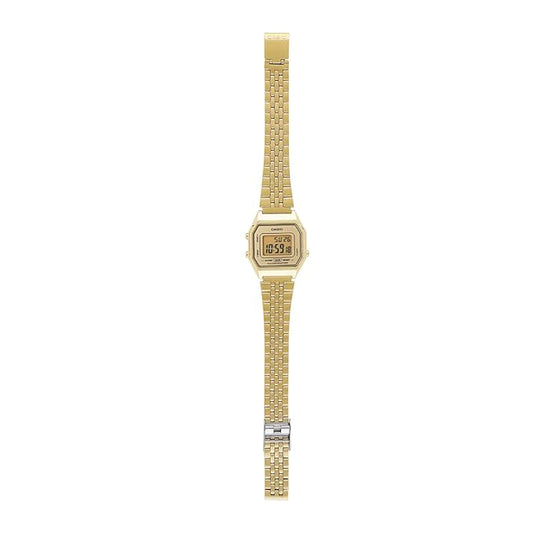 Casio Vintage Gold Women Watch D345 LA680WGA-9DF