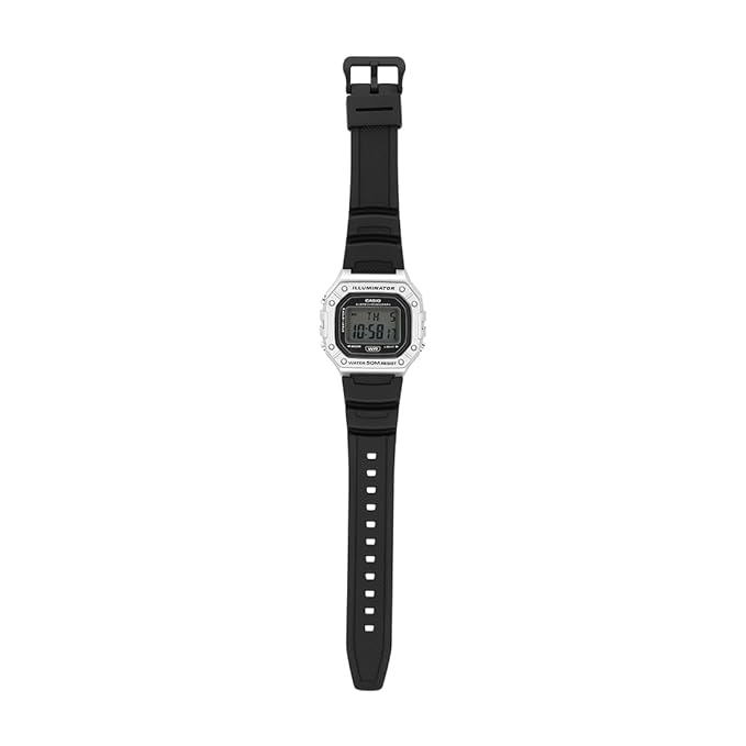 Casio Youth Black Men Digital Watch D374 W-218HM-7AVDF