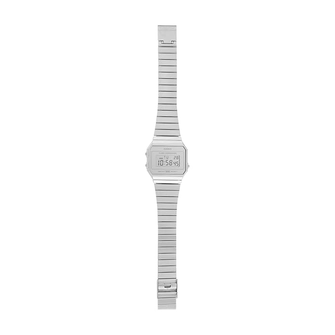 Casio Vintage Silver Unisex Watch D346 A700WEV-7ADF