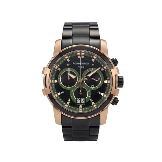 Romanson Classic Black Men Watch PA5BS058HMKGN