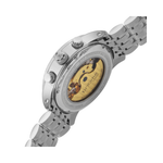Britime Automatic White Dial Steel Case and Metal Bracelet Sapphire Glass Men's Watch 454-M10301