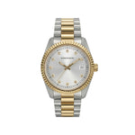 Romanson Silver Gold Men Watch RM4BF511LLGWH