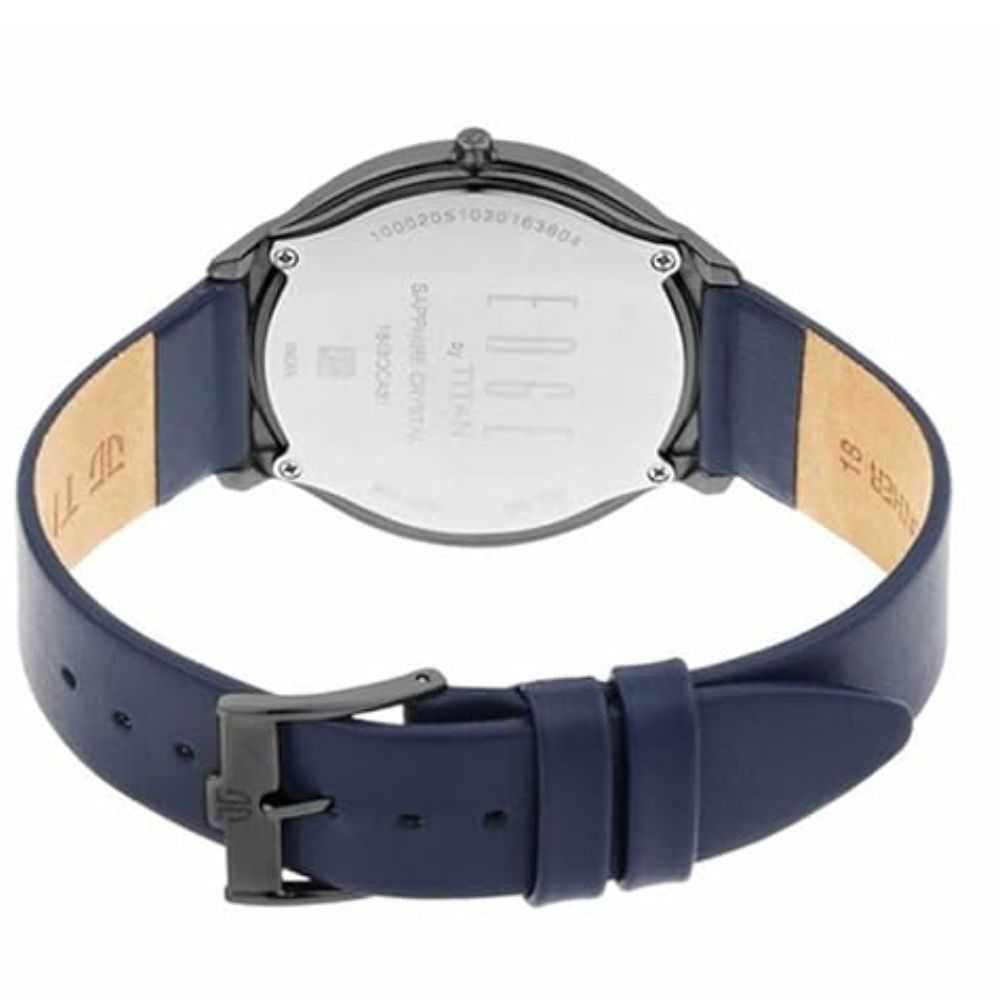 Titan Edge Blue Men's Watch NS1843QL01