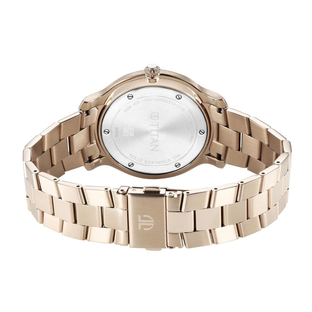 Titan Silver Dial Men's Watch 90170WM01