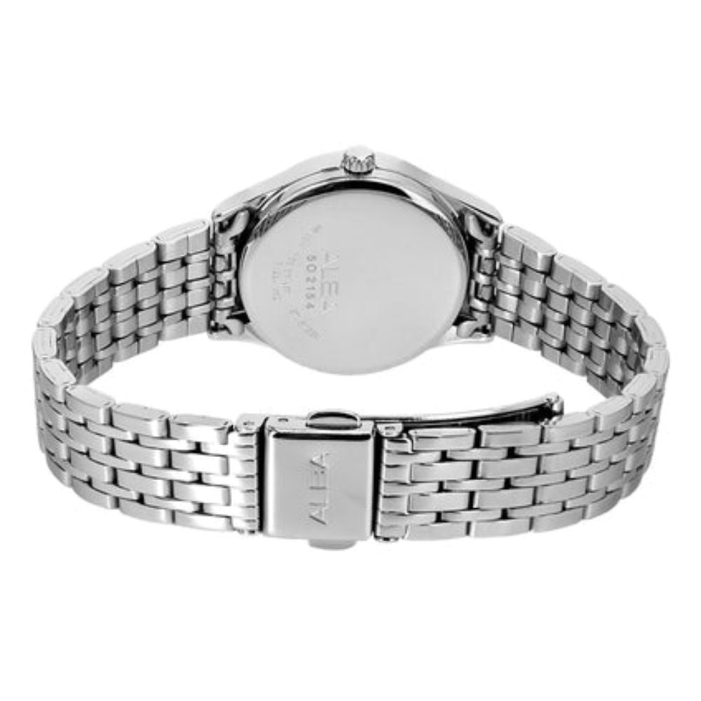 Alba Silver to Black Shimmer Gradient Dial Women's Watch AH7EZ1X1