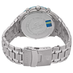 Casio Edifice Black Dial Silver Metal Strap Men Watch ED462 EF-539D-1A2VDF