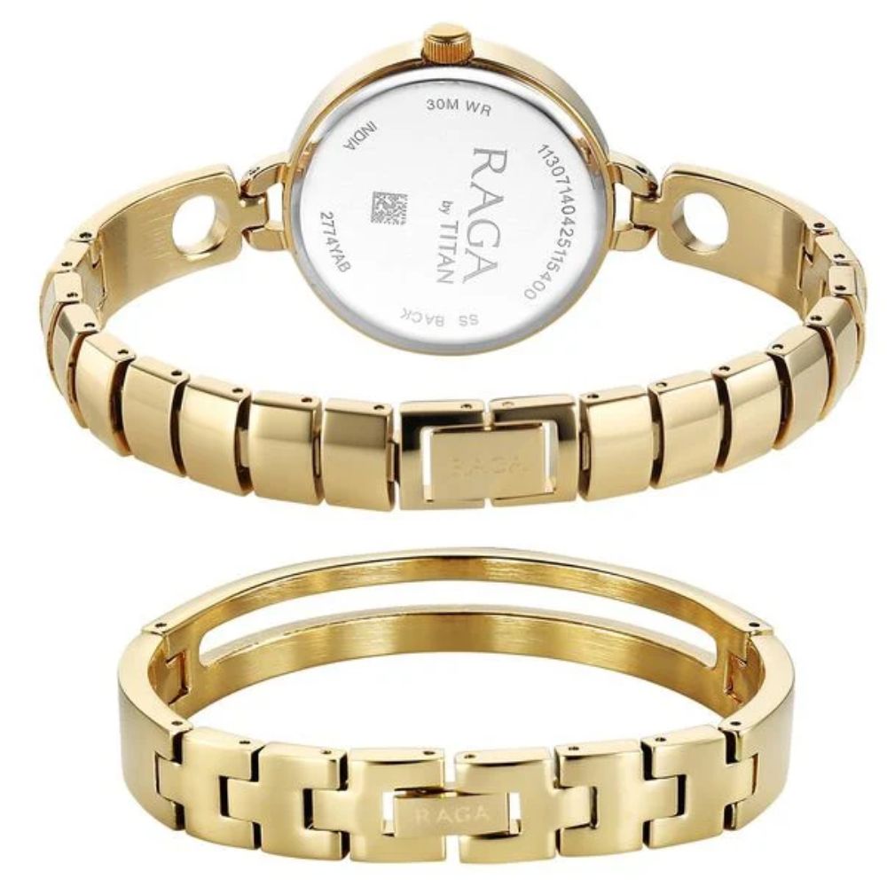Titan Raga Contempore Mother of Pearl Women's Watch 2774YM01