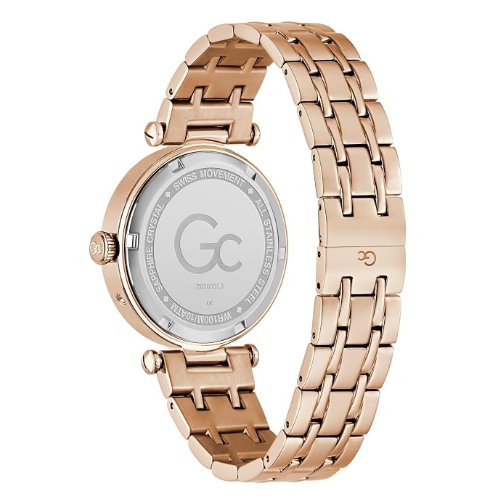 G.C. Round Rose Gold Women's Watch Z62003L3