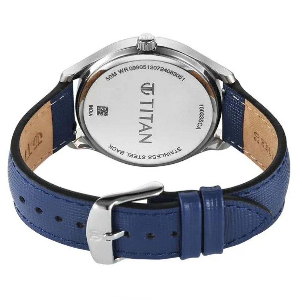 Titan Classique Palette of Time 2.0 Blue Men Watch 10033SL01